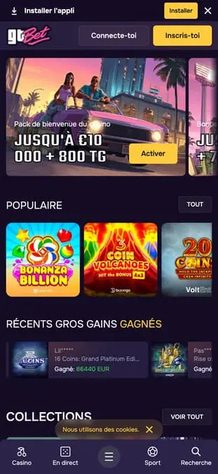 mobile app